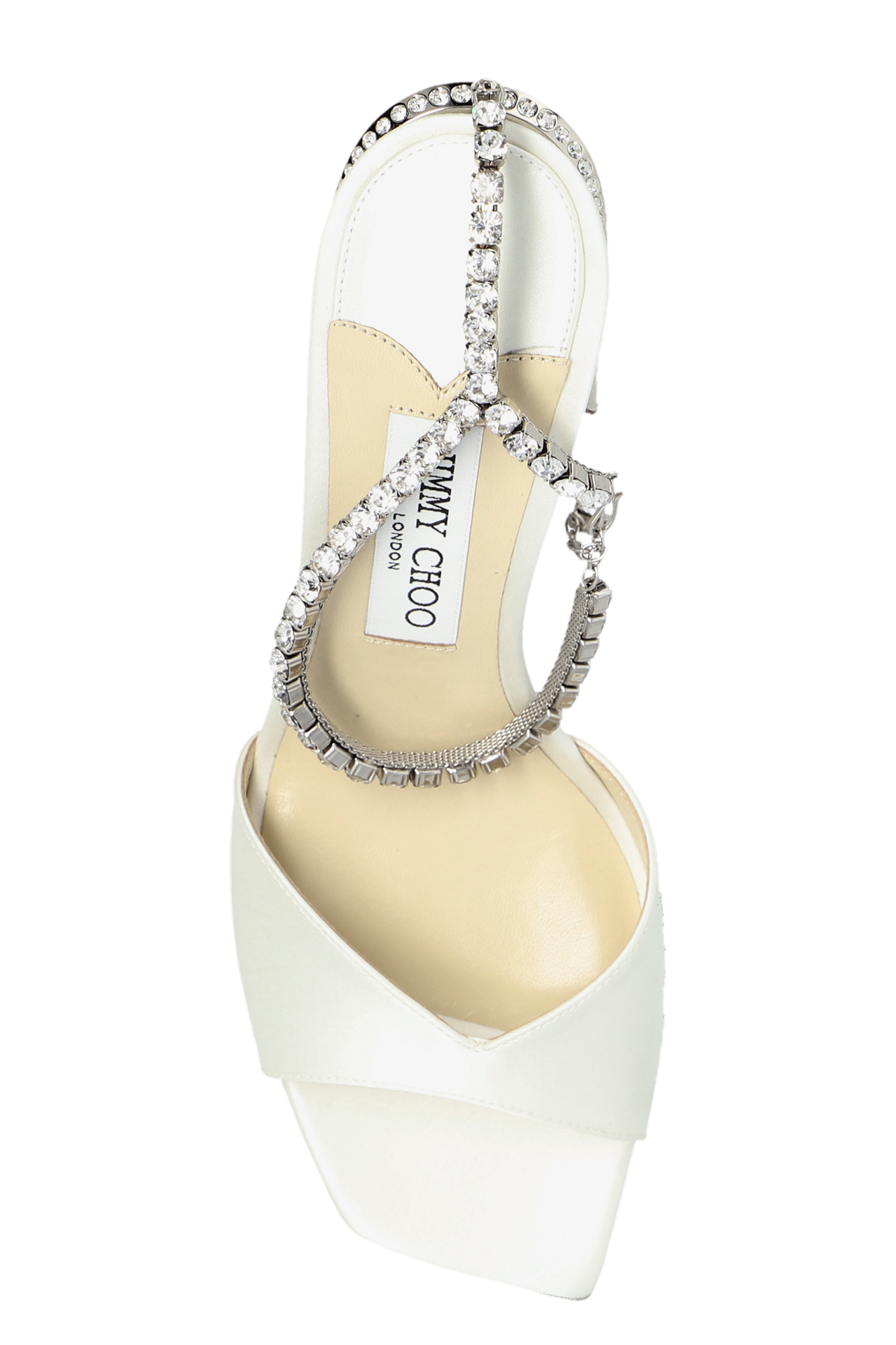 Jimmy Choo 'Saeda' platform sandals in satin | Women's Shoes | Vitkac
